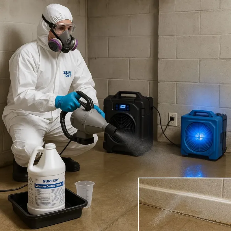Sanitization and Odor Removal process in Paradise Heights, FL