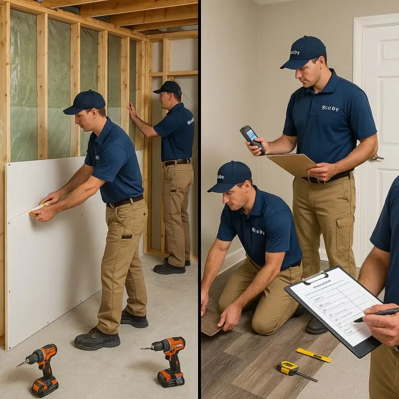 Repairs and Reconstruction process in Paradise Heights, FL