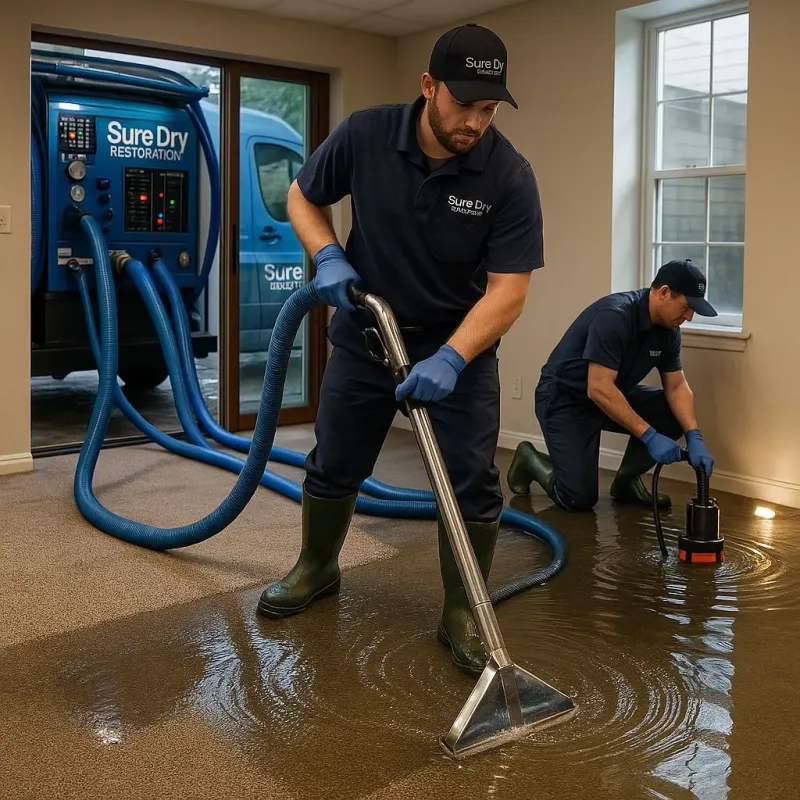 Water Extraction and Removal process in Paradise Heights, FL